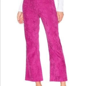 Mara Hoffman Corduroy Lucy Pant in Raspberry